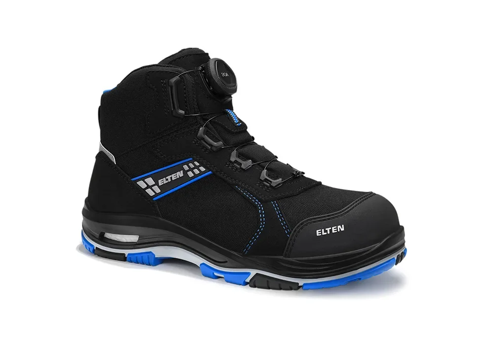ELTEN IAN XXTP Pro BOA® blue Mid ESD S3S – Schwarz/Blau