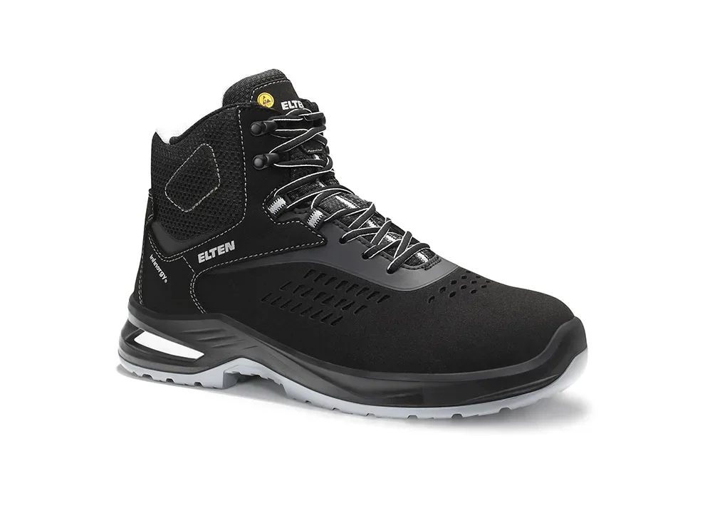 ELTEN RAY XXFIT black-grey Mid ESD S1 Typ 3 – Schwarz/Grau