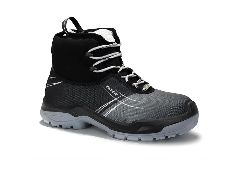 ELTEN DIALUTION Mid ESD S3S – Schwarz/Grau