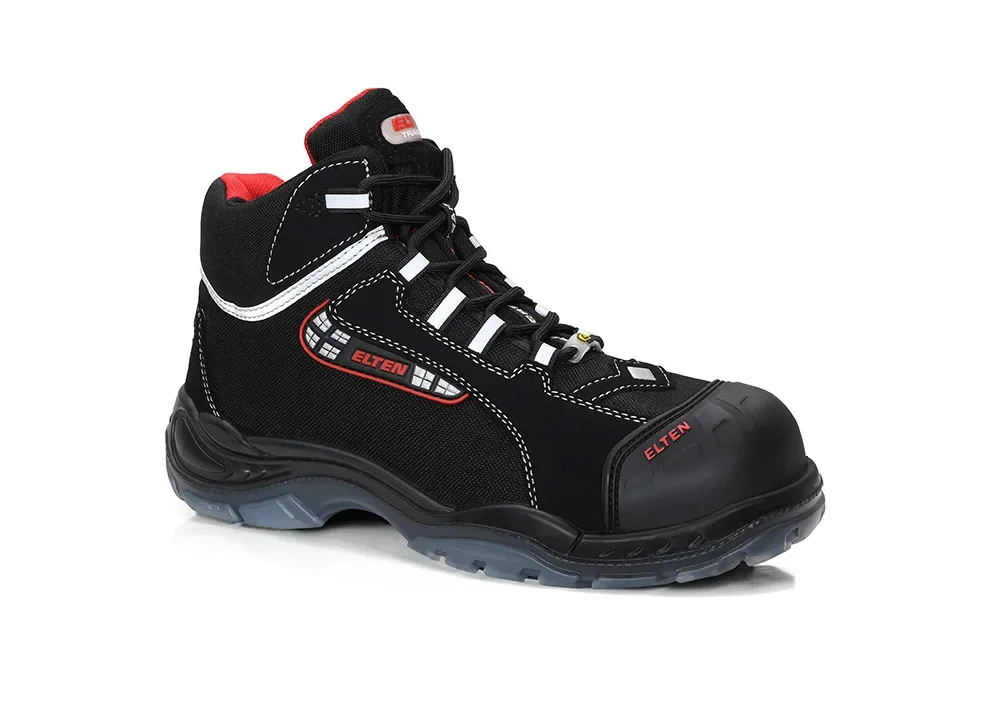 ELTEN SANDER Pro ESD S3S – Schwarz/Rot