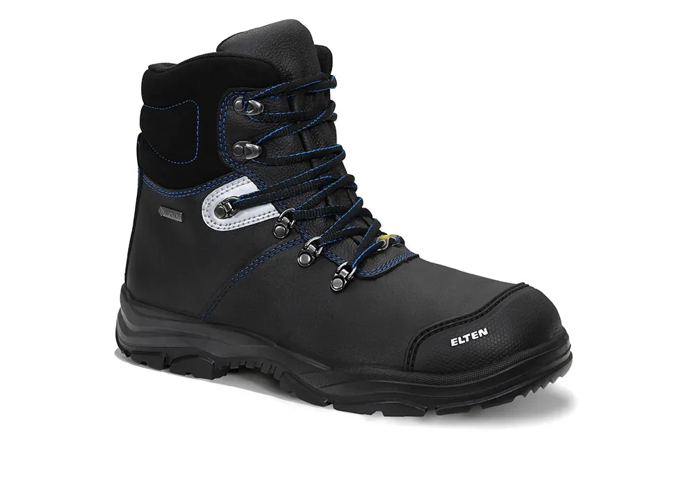 ELTEN MASON Pro GTX® Mid ESD S3S WR Typ 2 – Schwarz/Blau