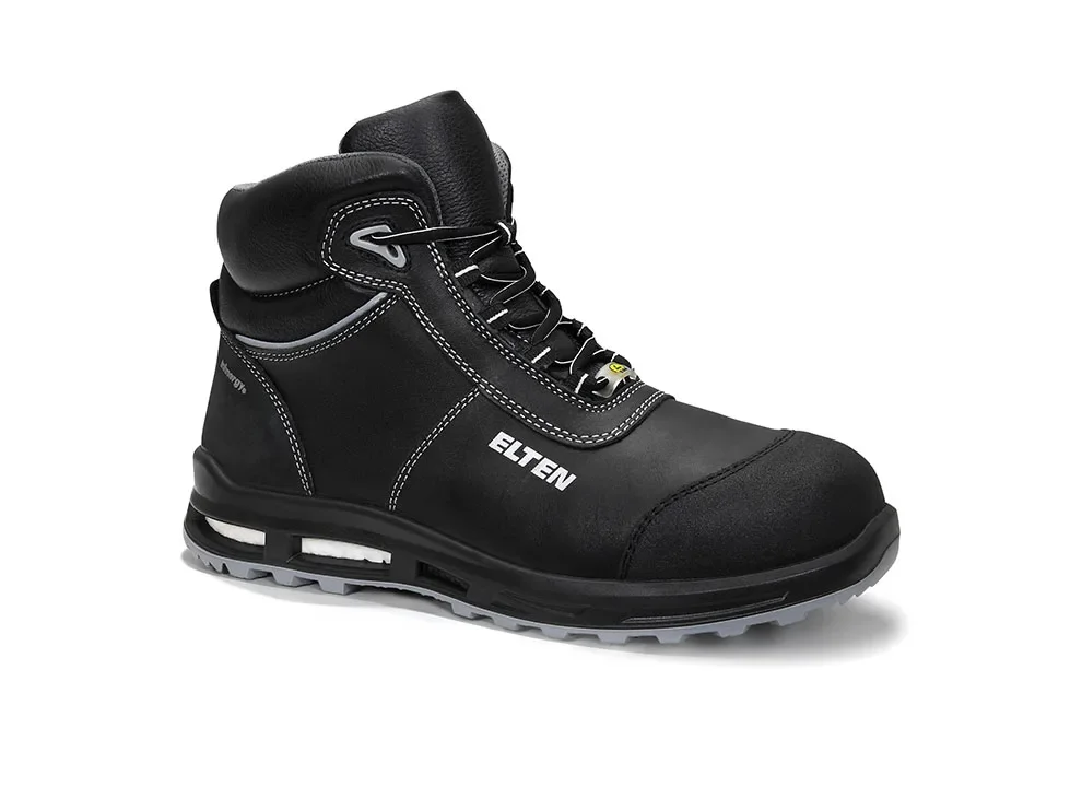 ELTEN REACTION XXT Mid ESD S3S – Schwarz/Grau