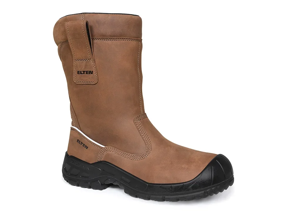 ELTEN GAVIN brown High ESD S3S – Braun/Schwarz