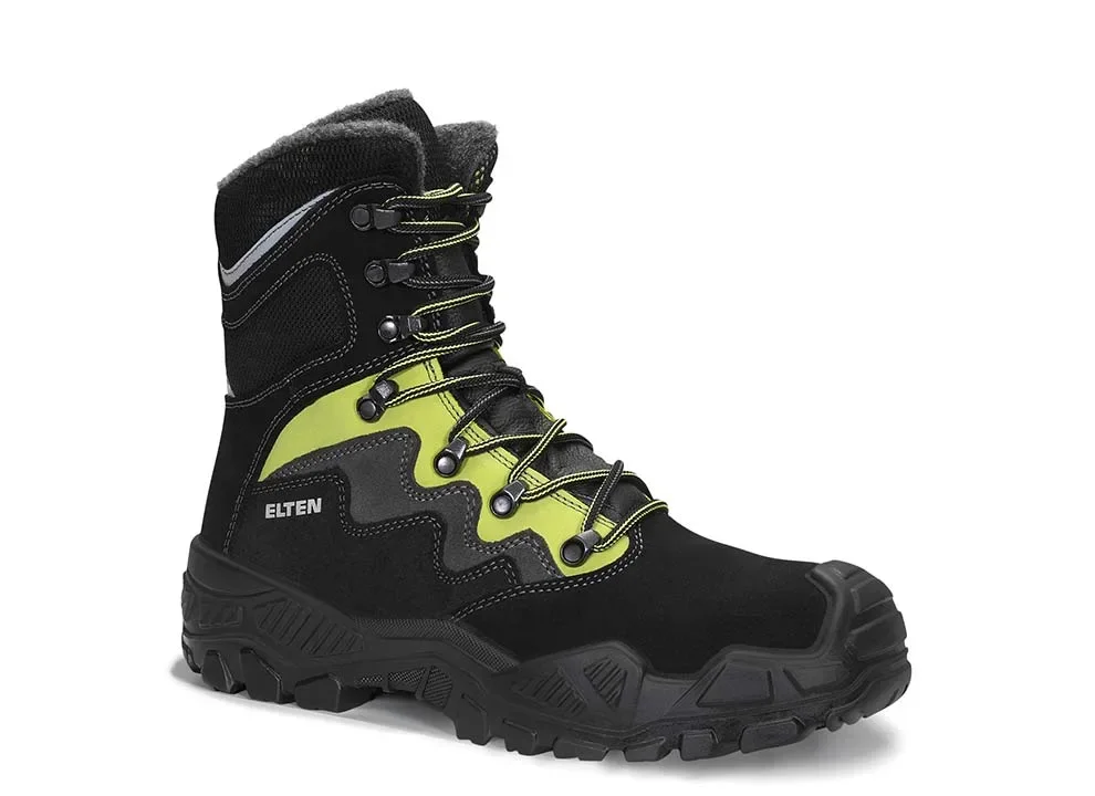 ELTEN MICK black-green High ESD S3S – Schwarz/Grün