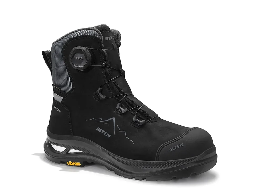 ELTEN HAYS XXAG Pro BOA® GTX® black High ESD S3S WR – Schwarz