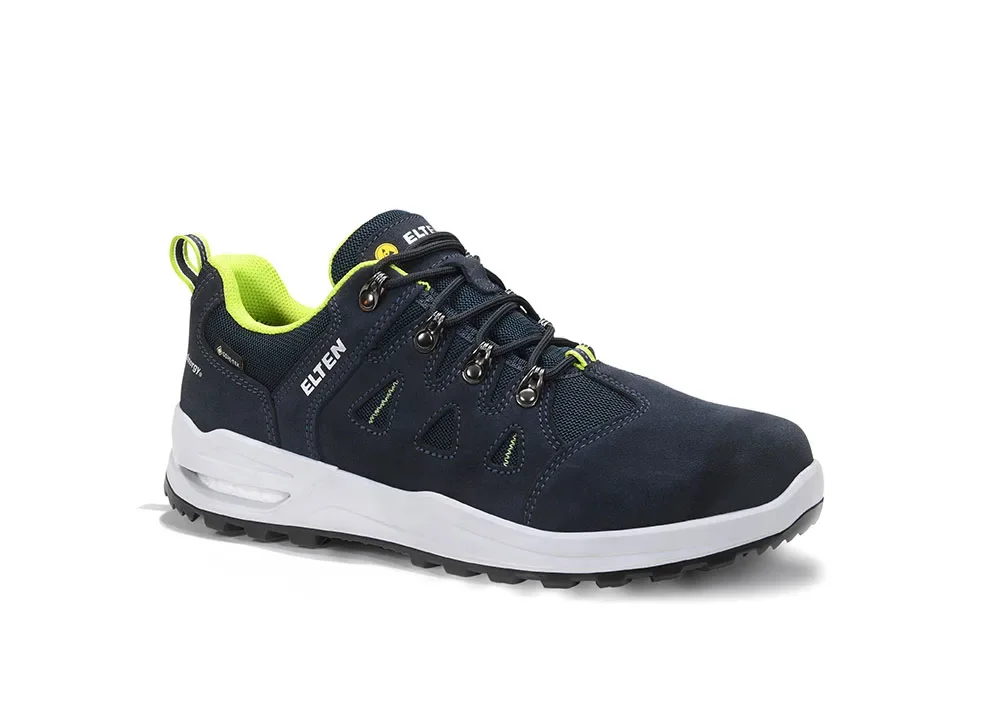 ELTEN RILEY XXF GTX® blue-lime Low ESD O2 WR – Blau/Grün
