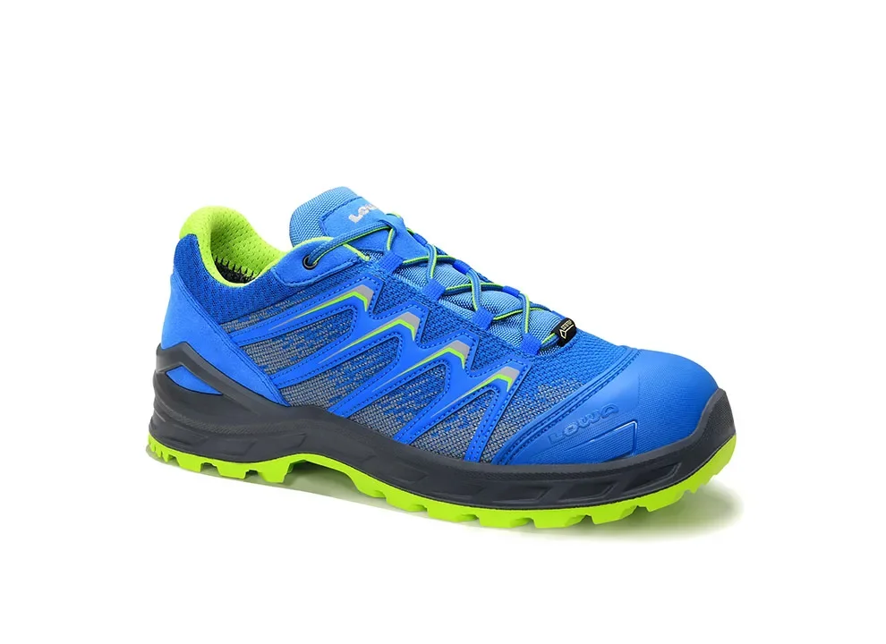 LOWA Work LARROX Work GTX® blue Lo S3 – Blau/Grün
