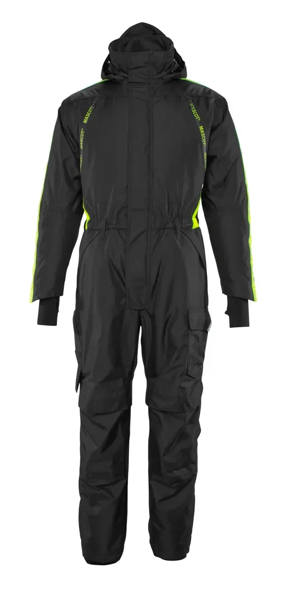 MASCOT® HARDWEAR Winteroverall 17019-231 – Schwarz/Hi-vis Gelb