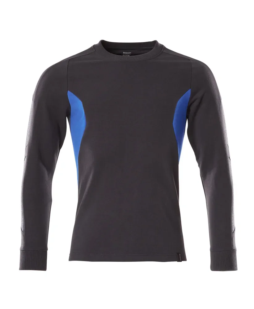 MASCOT® ACCELERATE Sweatshirt 18384-962 – Schwarzblau/Azurblau