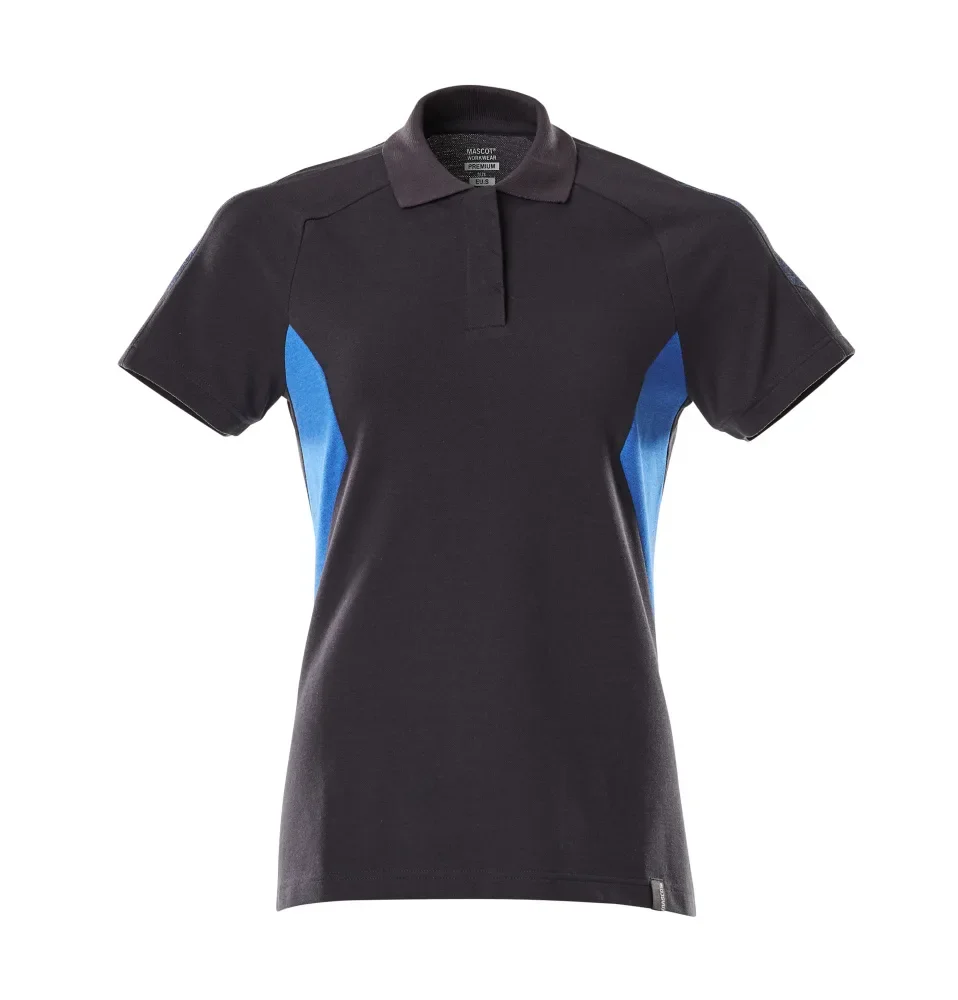 MASCOT® ACCELERATE Polo-Shirt 18393-961 – Schwarzblau/Azurblau
