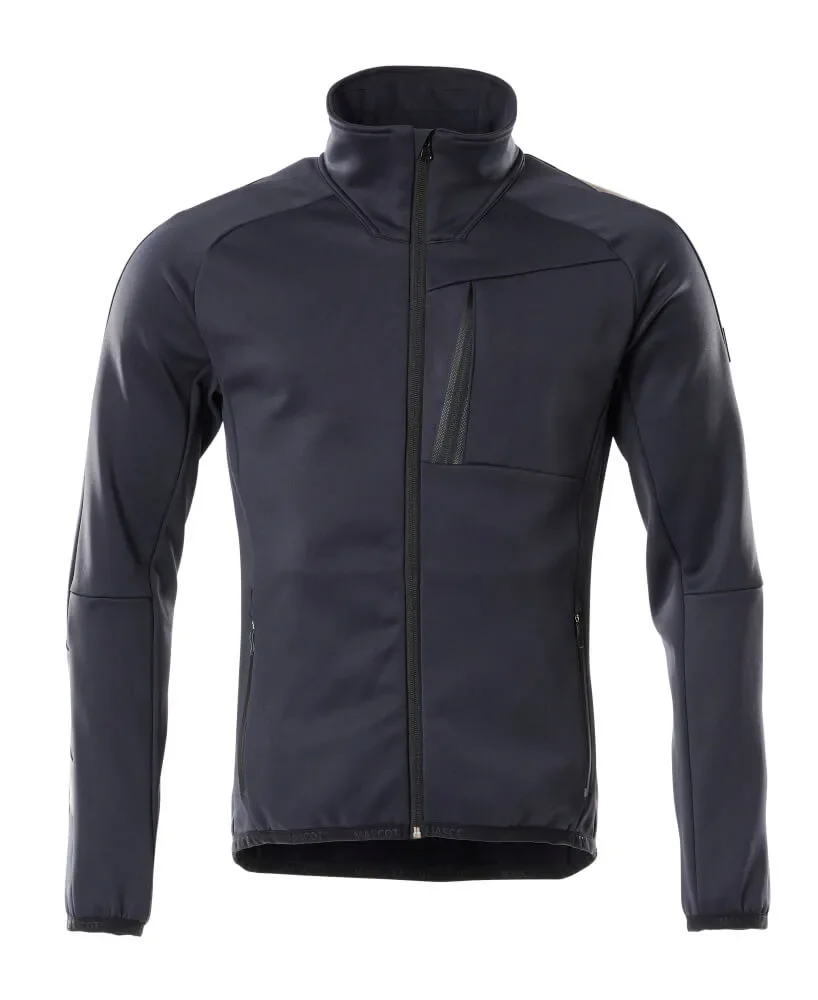 MASCOT® UNIQUE Fleecejacke 18603-316 – Schwarzblau