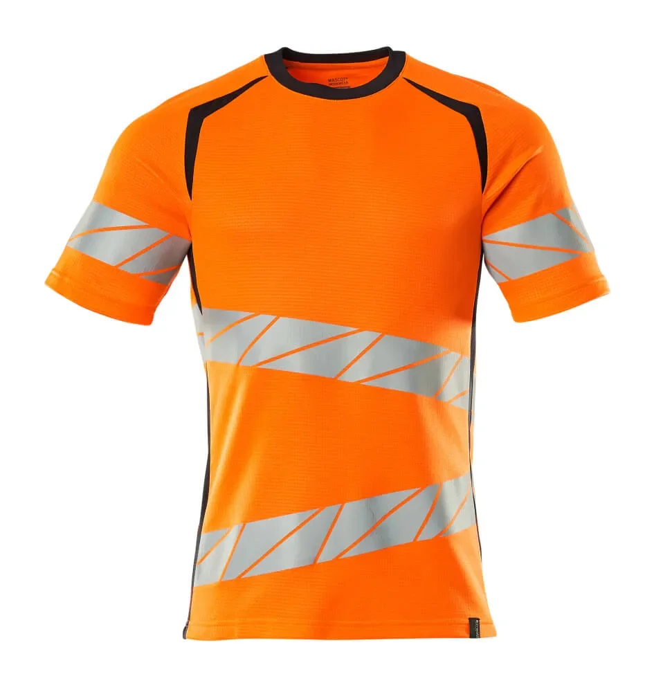 MASCOT® ACCELERATE SAFE T-Shirt 19082-771 – Hi-vis Orange/Schwarzblau