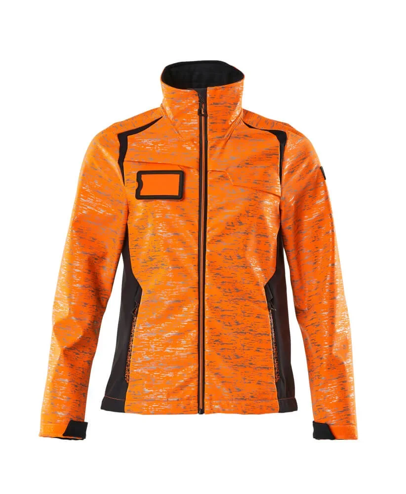 MASCOT® ACCELERATE SAFE Softshelljacke 19212-291 – Hi-vis Orange/Schwarzblau