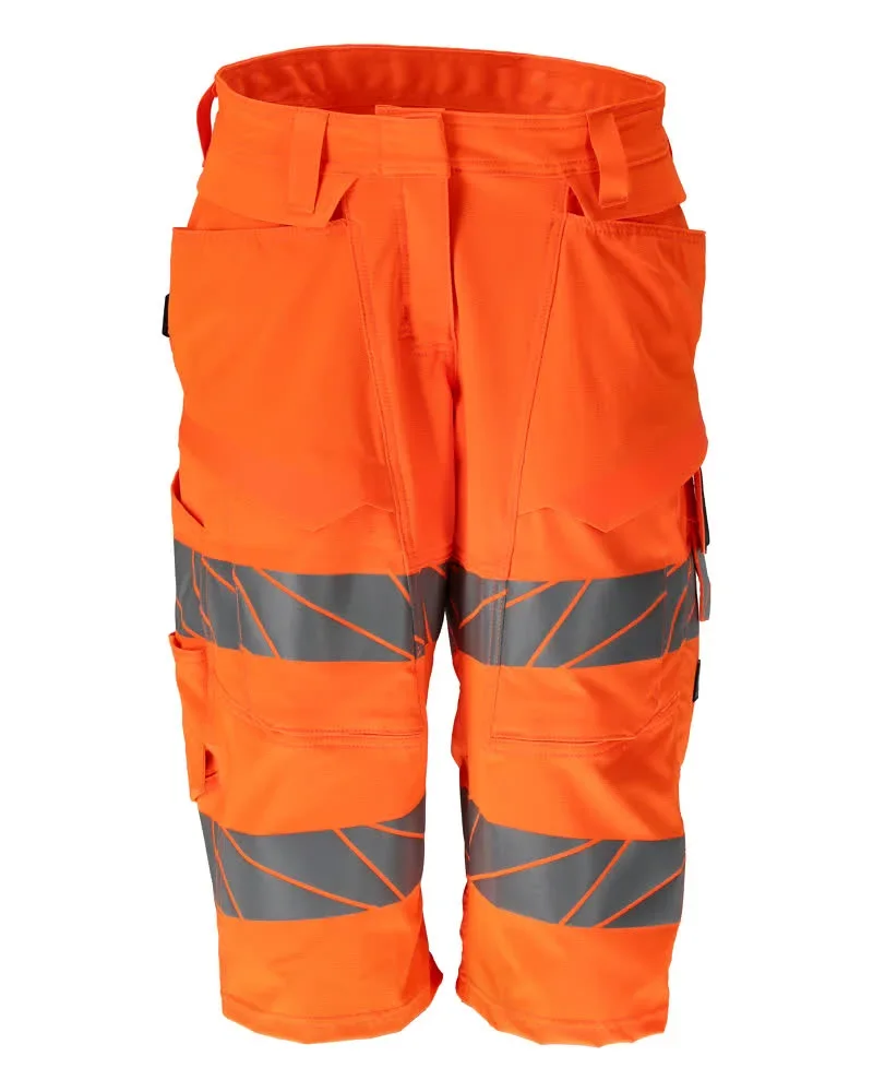 MASCOT® ACCELERATE SAFE Shorts, lang 19248-510 – Hi-vis Orange