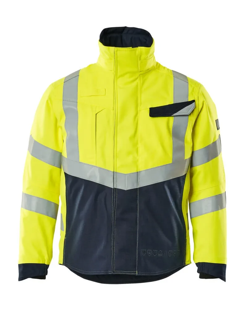 MASCOT® MULTISAFE Winterjacke 19835-217 – Hi-vis Gelb/Schwarzblau