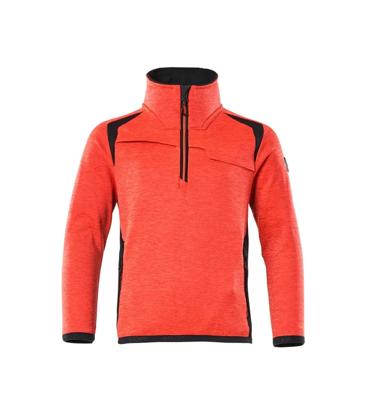 MASCOT® ACCELERATE SAFE Fleecejacke für Kinder 19903-316 – Hi-vis Rot/Schwarzblau