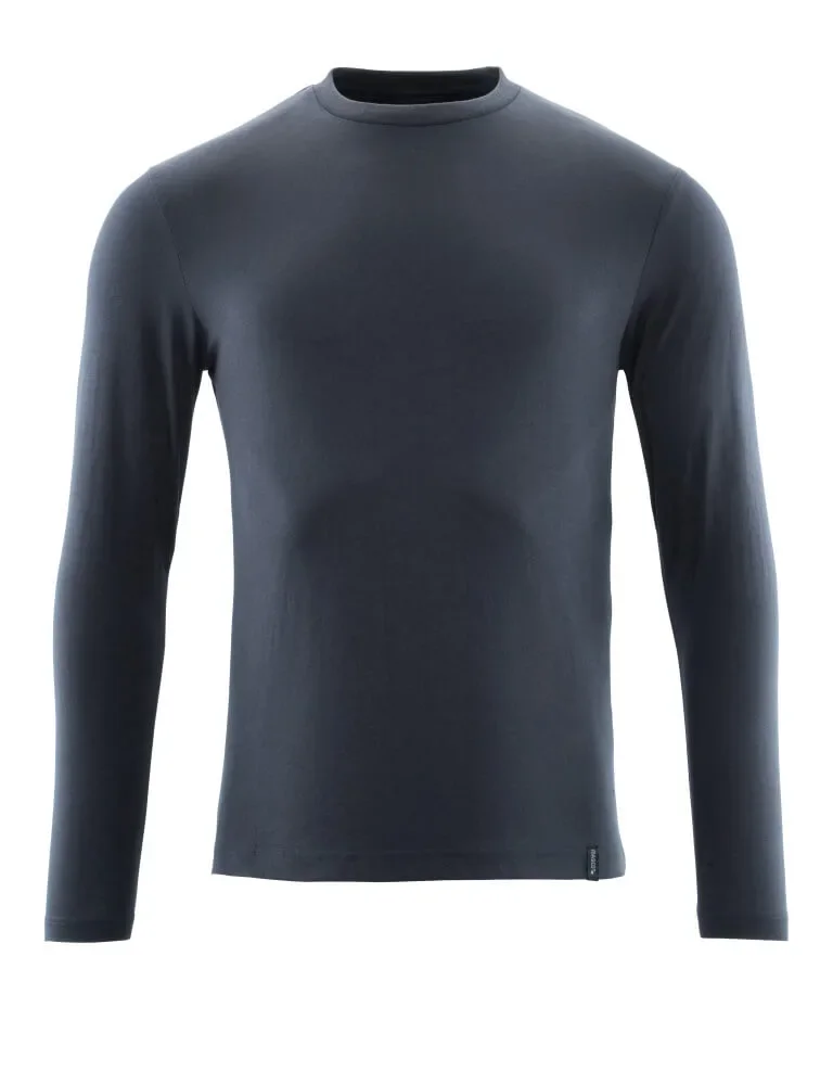 MASCOT® CROSSOVER Langarmshirt 20181-959 – Schwarzblau