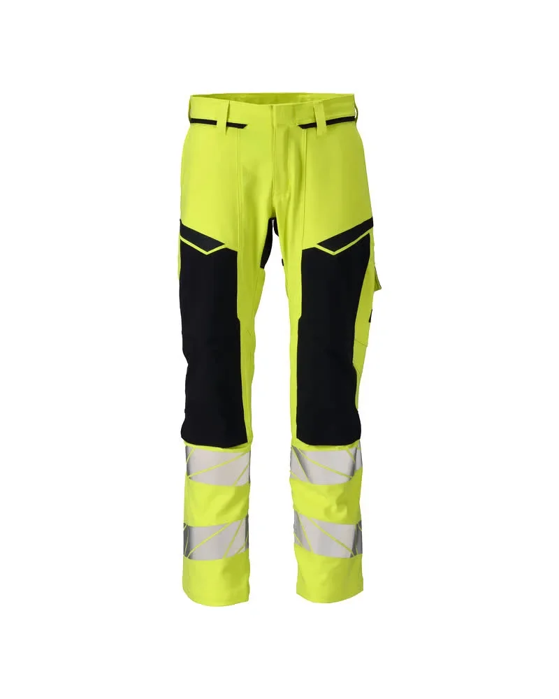 MASCOT® ACCELERATE MULTISAFE Hose mit Knietaschen 21079-284 – Hi-vis Gelb/Schwarzblau