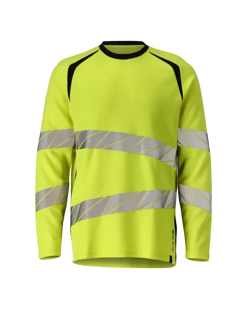 MASCOT® ACCELERATE MULTISAFE Langarmshirt 21381-327 – Hi-vis Gelb/Schwarzblau