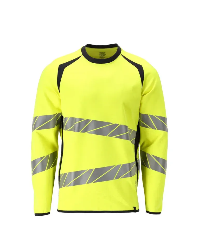MASCOT® ACCELERATE MULTISAFE Sweatshirt 21384-337 – Hi-vis Gelb/Schwarzblau