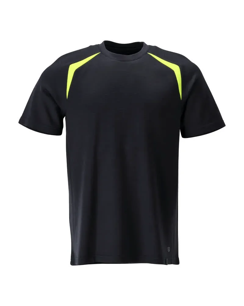 MASCOT® ACCELERATE MULTISAFE T-Shirt 21582-327 – Schwarzblau/Hi-vis Gelb