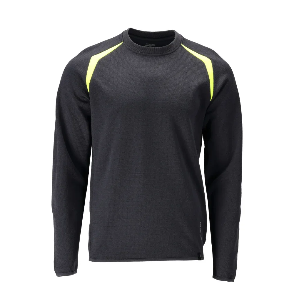 MASCOT® ACCELERATE MULTISAFE Sweatshirt 21584-337 – Schwarzblau/Hi-vis Gelb