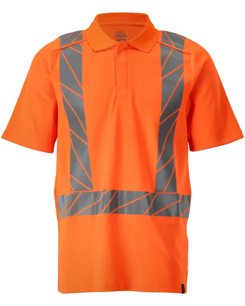 MASCOT® ACCELERATE SAFE Polo-Shirt 22183-771 – Hi-vis Orange