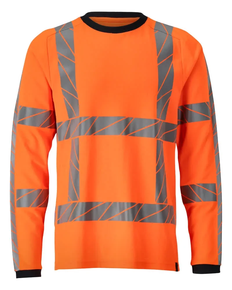 MASCOT® ACCELERATE SAFE Langarmshirt 24081-771 – Hi-vis Orange