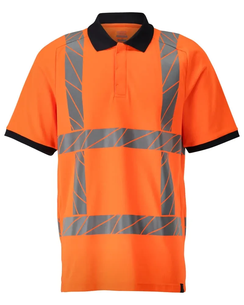 MASCOT® ACCELERATE SAFE Polo-Shirt 24083-771 – Hi-vis Orange