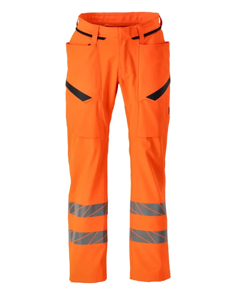 MASCOT® ACCELERATE SAFE Hose mit Schenkeltaschen 24279-510 – Hi-vis Orange