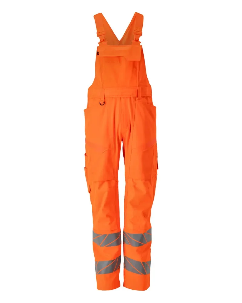 MASCOT® ACCELERATE SAFE Latzhose mit Knietaschen 24569-236 – Hi-vis Orange