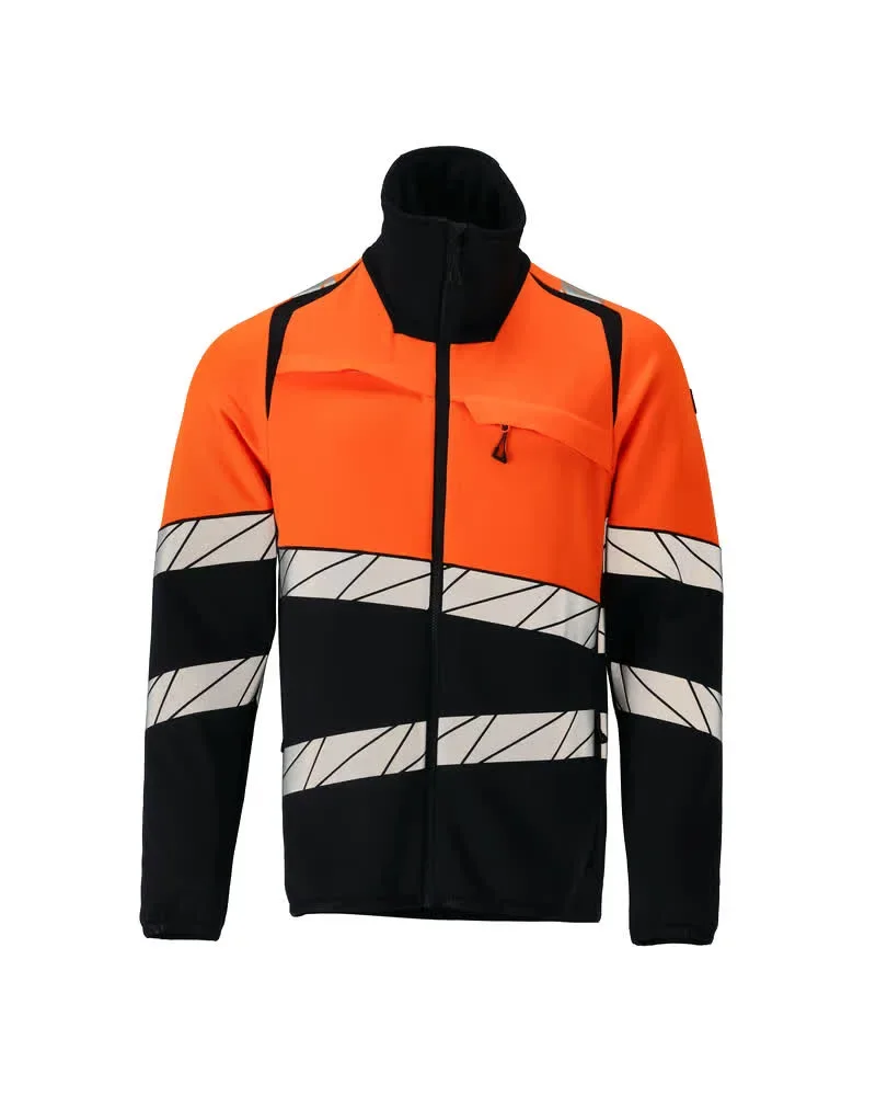 MASCOT® ACCELERATE SAFE Fleecejacke 25003-315 – Schwarzblau/Hi-vis Orange