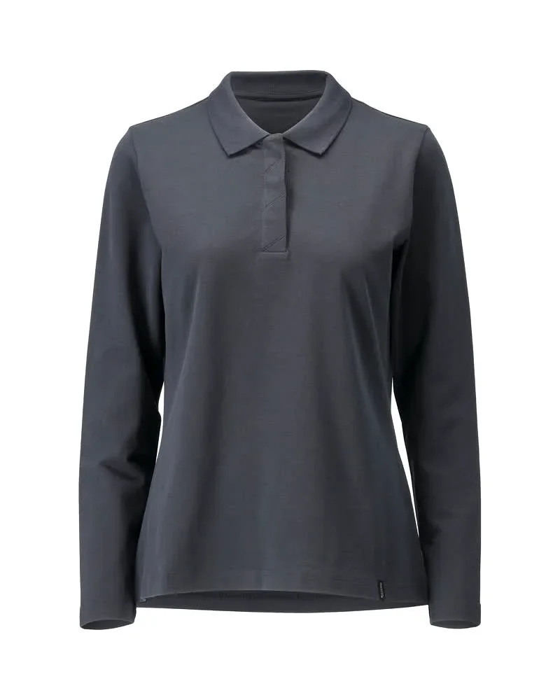 MASCOT® CROSSOVER Polo-Shirt, Langarm 26093-961 – Schwarzblau